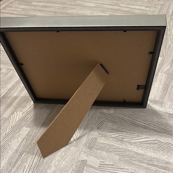 Framed Cat Art with Flames - Picture 2 of 2